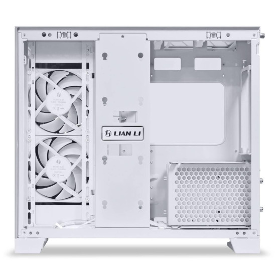 Case Lian Li O11 Dynamic Mini V2 Flow + 5 Fans Mini-Tower - White
