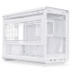 Case Lian Li DAN A3-mATX Wood Edition White, Tempered Glass, Micro Tower