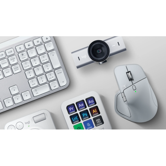 Безжична лазерна мишка LOGITECH MX MASTER 4 Pale Gray