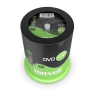 DVD+R MAXELL, 4,7 GB, 16x, 100 бр. CAKE BOX