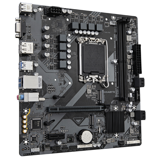 Motherboard GIGABYTE B760M E DDR5, socket 1700