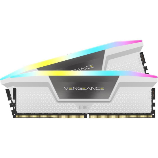 Memory Corsair Vengeance RGB DDR5, 6000MHz 32GB 2x16GB DIMM, Unbuffered, CL30-36, Intel XMP & AMD EXPO
