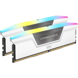 Памет Corsair Vengeance RGB DDR5, 6000MHz 32GB 2x16GB DIMM, CL30-36, Intel XMP и AMD EXPO