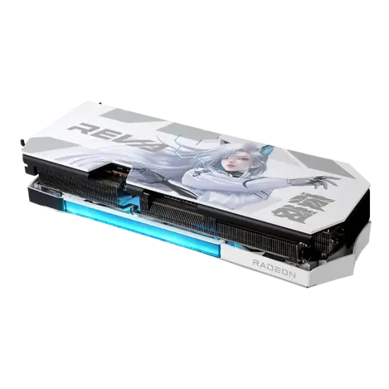 Видео карта PowerColor Radeon RX 9070 XT HELLHOUND OC REVA EDITION 16GB GDDR6