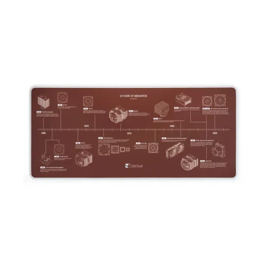 Gaming pad Noctua NP-DM3 Anniversary Deskmat - 900 x 400 x 4 mm