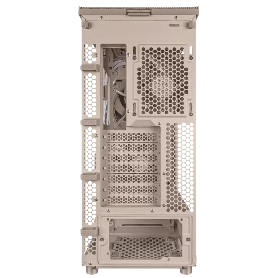 Кутия ASUS ProArt PA401 Wood Edition Beige - Mesh Panel