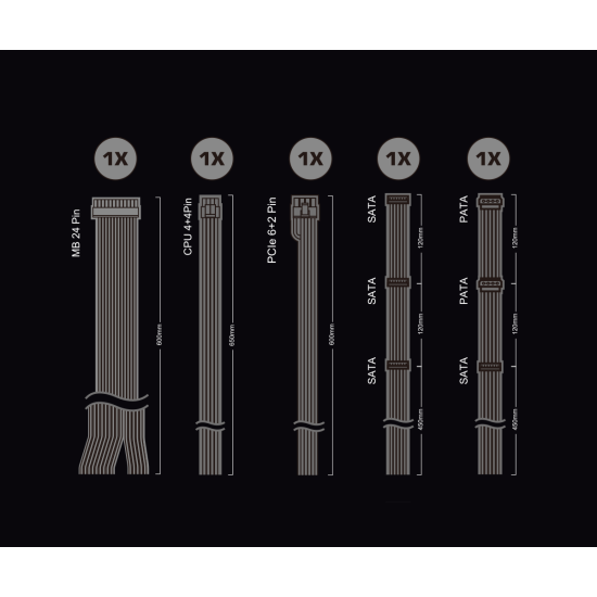 Захранващ блок ASRock PRO-650B 650W 80+ Bronze ATX 3.1