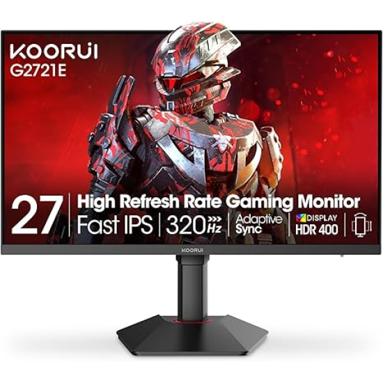 KOORUI 27 QHD IPS 320Hz 1ms 16:9 HDMI DP PIP HDR