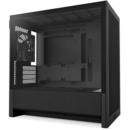 Кутия NZXT H3 Flow 2025 Micro-ATX Tower - Black