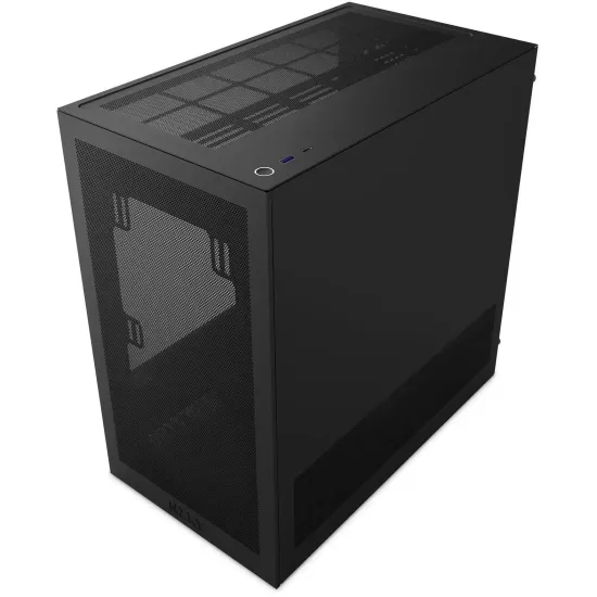 Кутия NZXT H3 Flow 2025 Micro-ATX Tower - Black