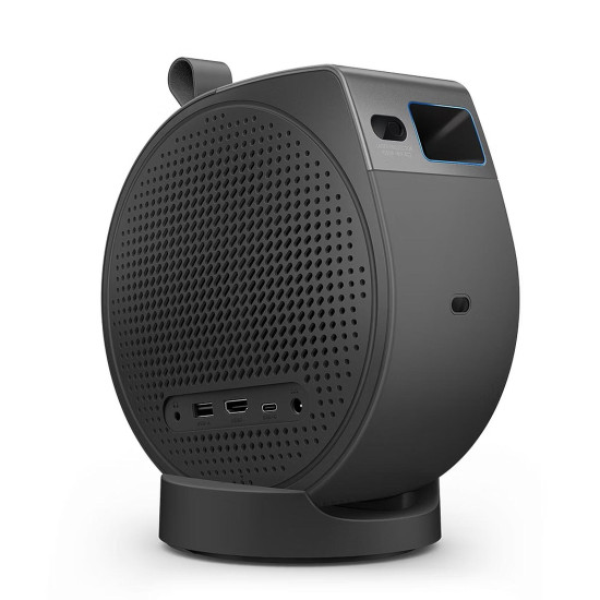 Portable projector BenQ GV50P BLACK, 550 lm, 1080p, Laser, REC 709, TR1.2, HDMI2.0, USB-C (USB DP/PD), Google TV, 16W (2.1CH) treVolo BT Spk, battery