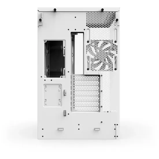 Кутия NZXT H9 Flow Dual-Chamber - White