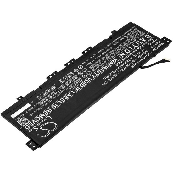 Laptop Battery for  HP ENVY 13-AH0000 HSTNN-IB8K TPN-W133 LIPo 15.4V 3400mAh Cameron Sino