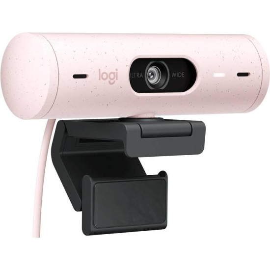 Logitech BRIO 500 Rose Full HD Webcam, mic, USB