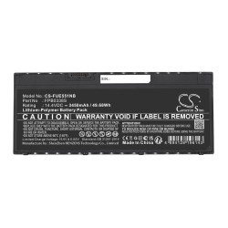 Laptop Battery for FUJITSU LifeBook E448, E5511, T939, U7410, U747, U757, FMVNBP248, FPCBP531 LiPo 14.4V 3450 mAh CAMERON SINO