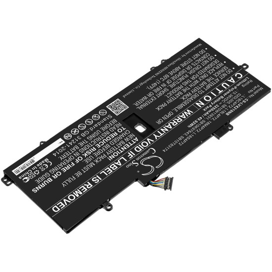 Laptop Battery for LENOVO ThinkPad X1 Carbon 2019, L18C4P72 LiPo 15.36V 3250mAh CAMERON SINO
