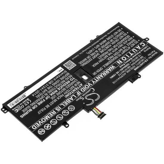 Laptop Battery for  LENOVO ThinkPad X1 Carbon 2019, Thinkpad X1 Yoga Gen 5-20ub0000ya, L18C4P71 LiPo 15.36V 3200mAh CAMERON SINO