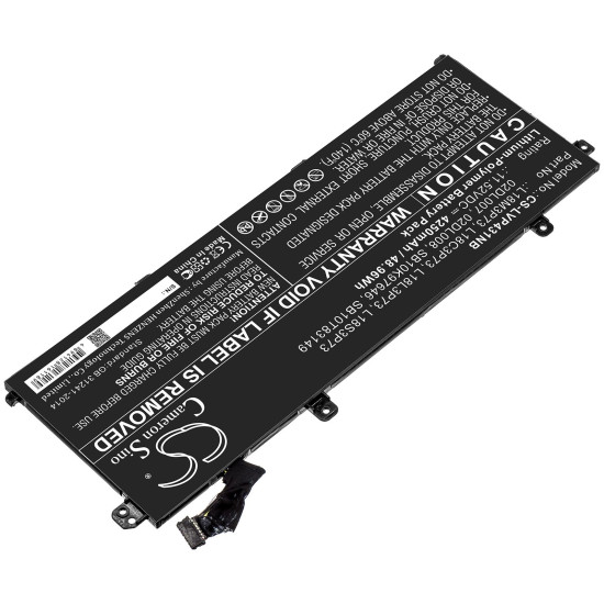 Laptop Battery for  LENOVO ThinkPad P43s, ThinkPad T490, L18C3P73 LiPo 11.52V 4250mAh CAMERON SINO