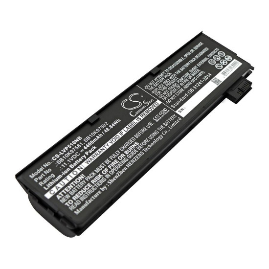 Laptop Battery for  LENOVO Thinkpad P51S, Thinkpad T470, Thinkpad T570, 01AV422 LiIon 11.1V 4400mAh CAMERON SINO