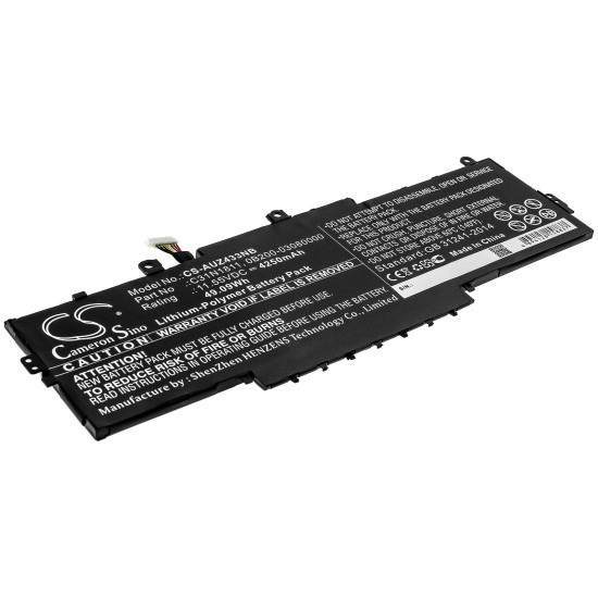 Laptop Battery ASUS BX433FN, ZenBook 14 UX433FA-A5047R, C31N1811 LiPo 11.55V 4250mAh CAMERON SINO