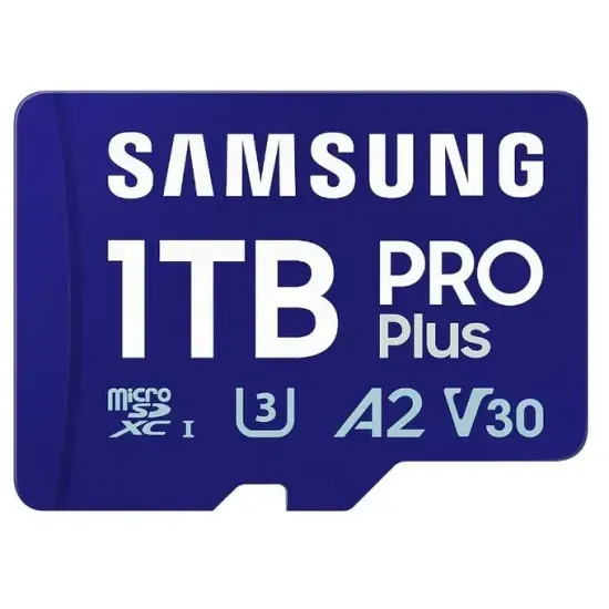 Memory card Samsung PRO microSD 1TB, Adapter