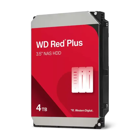 Хард диск WD Red Plus, 4TB NAS, 3.5