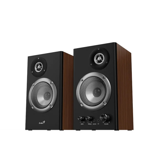 Genius тонколони Speakers 2.0 - SP-HF1200B - 36W RMS, Wood