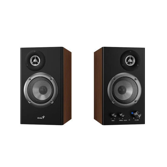 Genius тонколони Speakers 2.0 - SP-HF1200B - 36W RMS, Wood