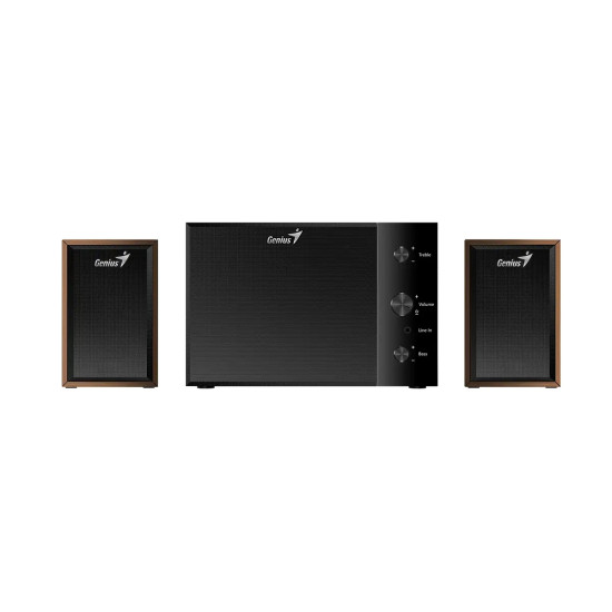 Genius тонколони Speakers 2.1 - SW-2.1 350 - 15W RMS, Wood