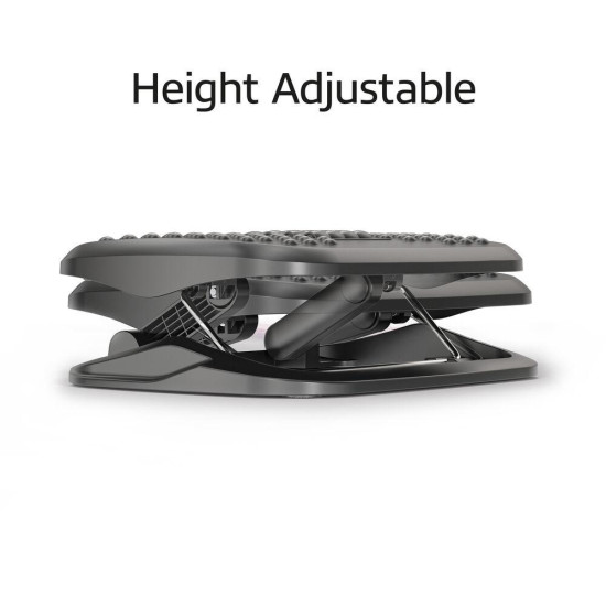 ACT Ergonomic Height Adjustable Footrest with Massage Rollers