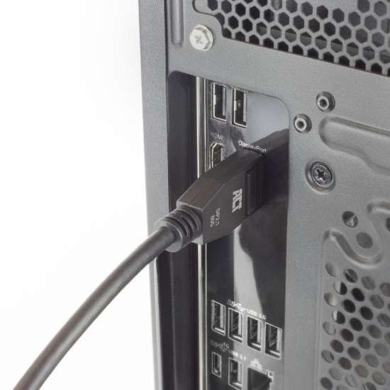 ACT Cable Display port 2.1 male - HDMI-A male, 3m, black, bulk packaging