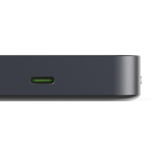 HAMA Безжична външна батерия Qi2, 10000mAh, индуктивно зареждане, антрацит