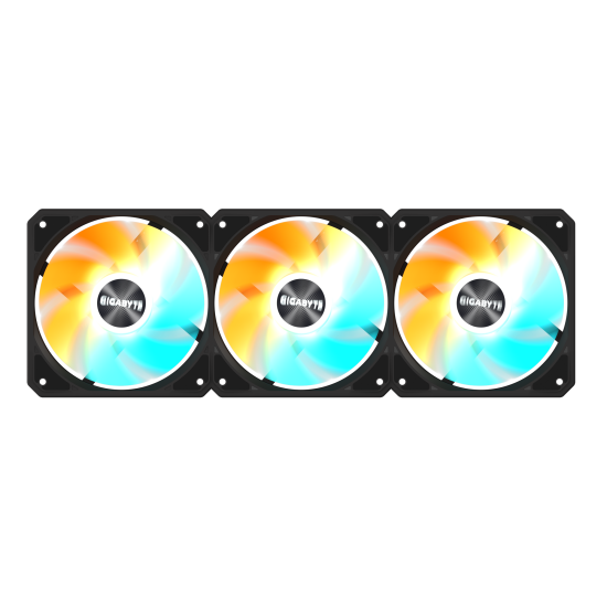 Triple Fans GIGABYTE AORUS EZ CHAIN 120, 3-Pack ARGB