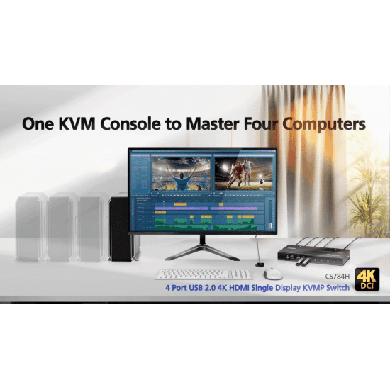 KVM Switch ATEN CS784H