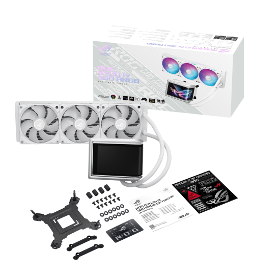 Охладител за процесор ASUS ROG Ryuo IV 360 ARGB White Edition 6.67
