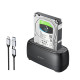 Orico докинг станция Storage - HDD/SSD Dock - 2.5/3.5 inch USB-C/A - DD18C3-EU-BK