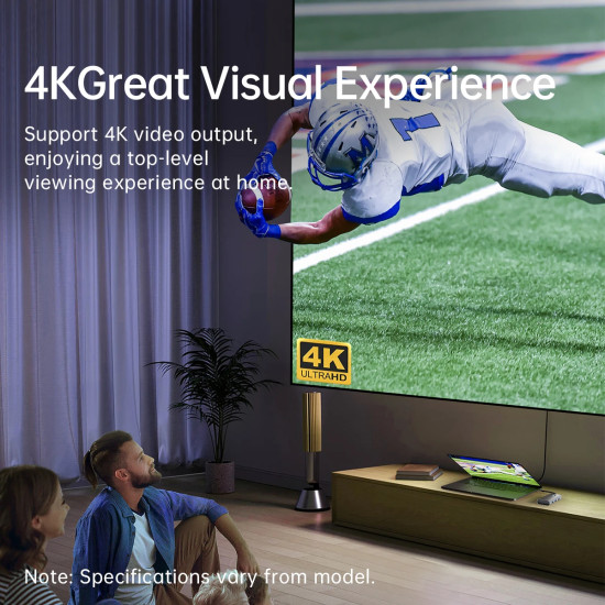 Orico докинг станция Docking Station Type-C - PW11-6PR-GY-EP - HDMI x 1, USB-C x 1, USB3.0 x 3, USB-C PD100W x 1, LAN x 1 (1Gbps)