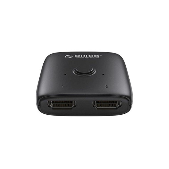 Orico Разклонител превключвател HDMI 2.0 Switcher/Splitter 2-Port Bi-Direction 4K Black - HS2-A1-BK-EP