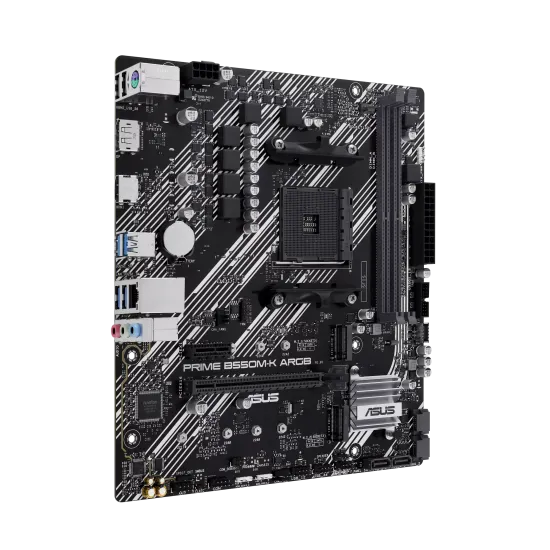 Дънна платка ASUS Prime B550M-K ARGB, socket AM4
