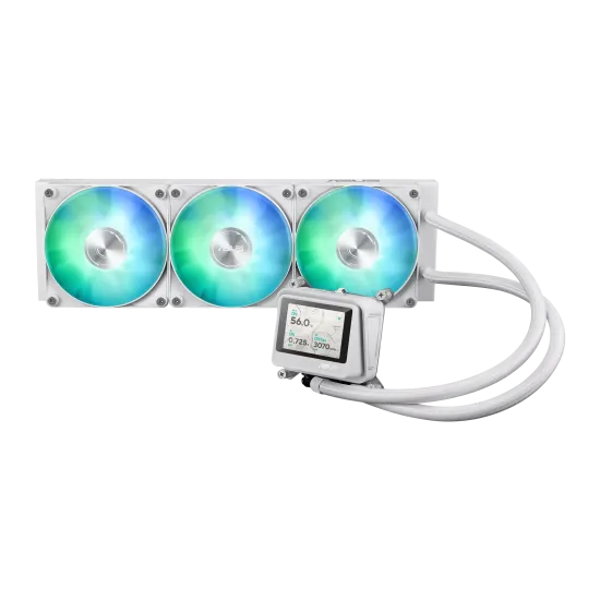 Охладител за процесор ASUS MAX Gaming LC 360 ARGB LCD White Edition