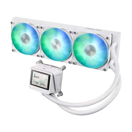 Охладител за процесор ASUS MAX Gaming LC 360 ARGB LCD White Edition