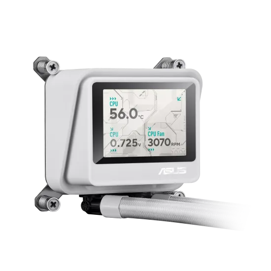 Охладител за процесор ASUS MAX Gaming LC 360 ARGB LCD White Edition