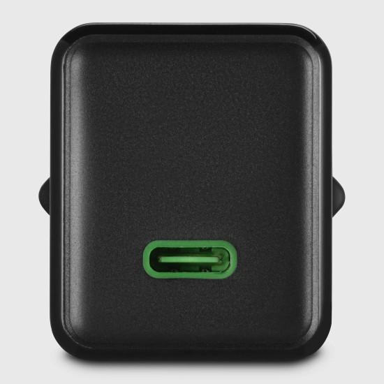 Hama Fast Charger, GaN, USB-C, Super-Mini Charger, PD, 45 W, black