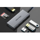 Vention докинг станция Docking Station Type-C - TOOHB - HDMI x 1, USB3.0 x 3, SD/TF