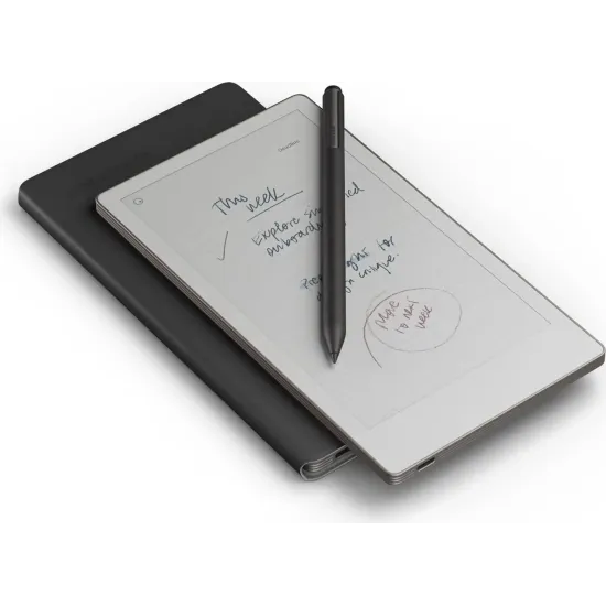 Tablet ReMarkable Pro Move, Marker plus black, Book Folio Premium Black Leather