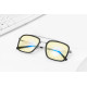 GUNNAR Baron Silver Computer Glasses - Amber