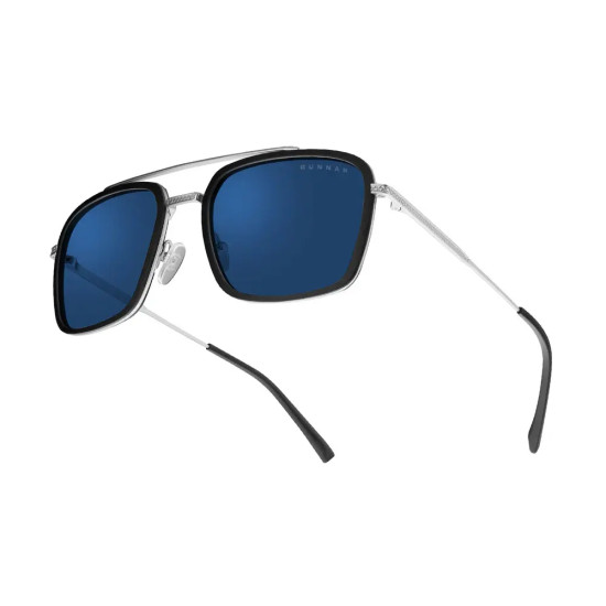GUNNAR Baron Silver Sunglasses - Sunglasses