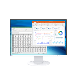 Монитор EIZO FlexScan EV2410R - 23.8 inch IPS, Wide, Full HD, HDMI, DisplayPort - Бял