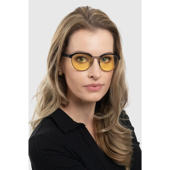 GUNNAR Campbell Computer Glasses - Onyx - Amber