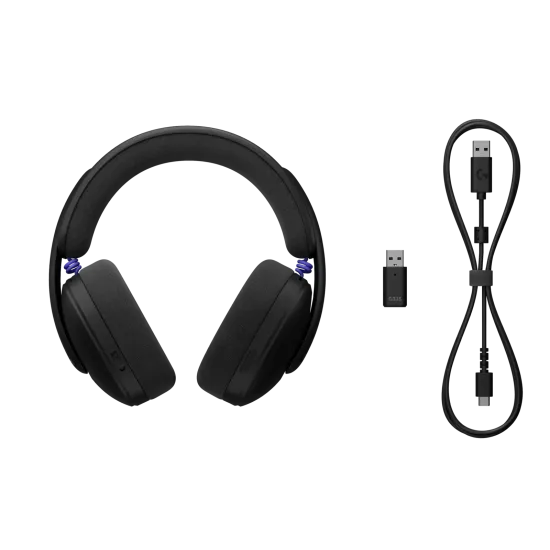 Геймърски слушалки Logitech G325 Ligthspeed Wireless, Микрофон, Черни